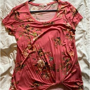 Stitch fix blouse with knotted detailing